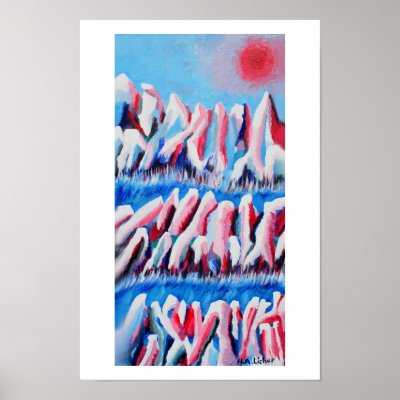 ARCTIC DAWN POSTERS by ANGELHELEN