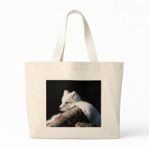 Arctic Fox Tote Bag