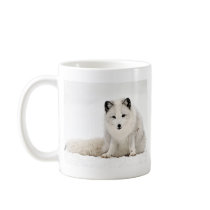 Arctic Fox in the Snow Mug