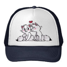 Arctic Fox Kiss Hat