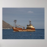 Arctic Lady, Crab Boat in Dutch Harbor, AK Poster