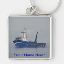 Arctic Mariner, Crab Boat in Dutch Harbour, AK Keychain