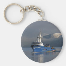 Arctic Mariner, Crab Boat in Dutch Harbour, AK Key Chains