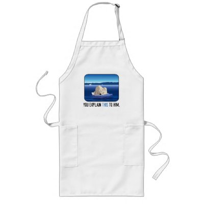 Arctic Polar Bear Apron by EarthTribe