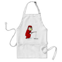 Arctic Polar Bear Ice Fishing in PJs Aprons