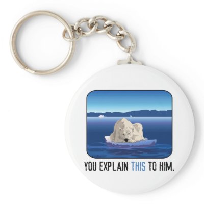 Arctic Polar Bear Keychains by EarthTribe