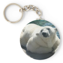 Arctic Polar Bear Keychain