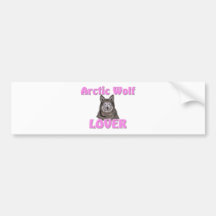 Arctic Wolf Lover Bumper Stickers