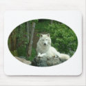 Arctic Wolf Mouse Pad mousepads