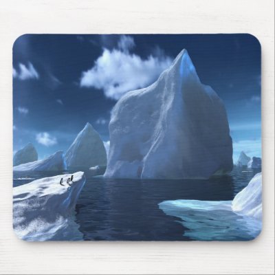 Arctica Mousepad by digitalblasphemy