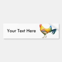Ardenner Rooster Bumper Sticker