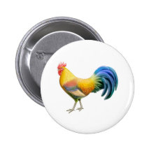 Ardenner Rooster Button