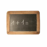 Ardoise #04 - Mathematicals Lessons Acrylic Cut Out