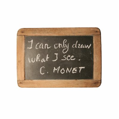 ardoise #05 - Monet's Quote Photo Cutout by Ardoise