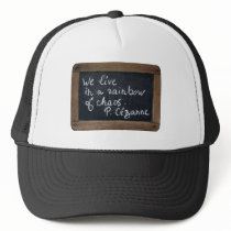 Ardoise #08 - Cezanne's Quote Mesh Hat