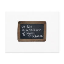 Ardoise #08 - Cezanne's Quote Postcards