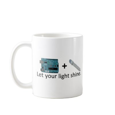 Arduino + RGB LED = Inspiration Mugs by makerlog