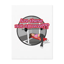 Are These Not Allowed? Postcard