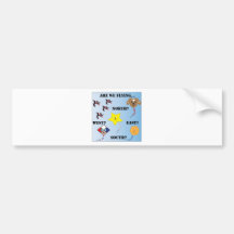 Are We Flying...North East South West Bumper Sticker