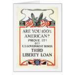 Are you 100% American?  Third Liberty Loan cards