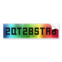 Are you "2QT2BSTR8"? bumper stickers