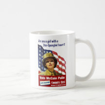 Are You a Girl with a Star Spangled Heart?  Mug