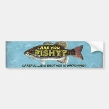 Are YOU fishy bumpersticker Bumper Sticker