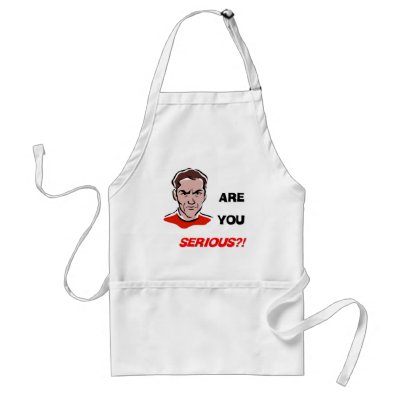 Are You Serious?! (1) Aprons by MarkoMarko
