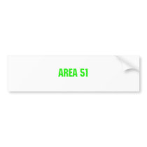 area 51 bumper sticker
