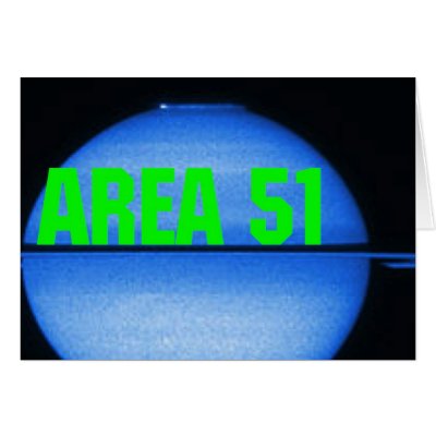 AREA 51 GREETING CARD by CarnivoreEchelon