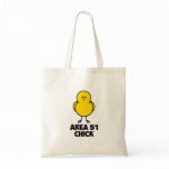 Area 51 Chick Tote Bags