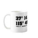 AREA 51 - coordinates mugs