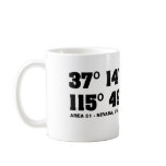 AREA 51 - coordinates mugs