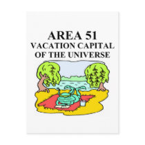 area 51 joke post cards