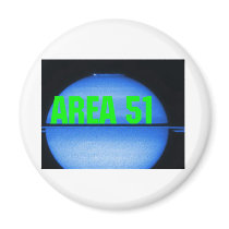 AREA 51 FRIDGE MAGNET