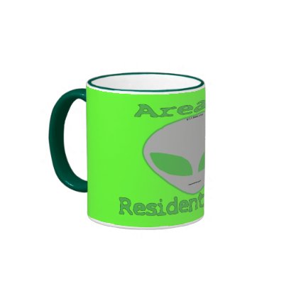 Area 51 Resident Alien Coffee Mug by TopTees