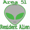 Area 51 Resident Alien photo sculptures