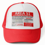 Area 51 Sign Trucker Hat