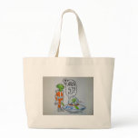 Area 51 spaceman tote bag