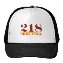 Area Code 218 hats