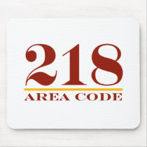 Area Code 218 mousepads