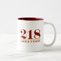 Area Code 218 mugs