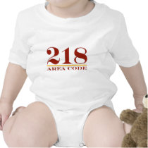 Area Code 218 t-shirts