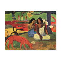 Arearea By Gauguin Paul (Best Quality) Postcard