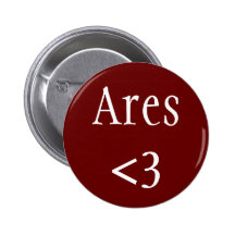 Ares <3 badge pin