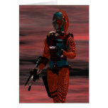 ARES - CYBORG 2 GREETING CARD