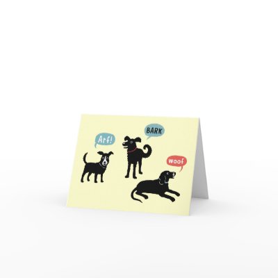 Arf Bark Woof by jennsdoodleworld