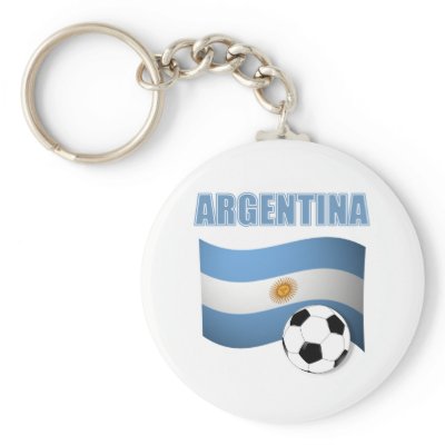 Argenitna world cup t-shirt key chains by zbezovski
