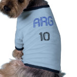 Argentina 10 design! doggie tee shirt