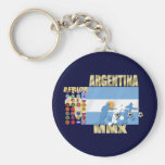 Argentina 32 qualifying countries Futbol ball gift Keychains